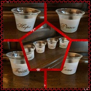 Tea lite candle holders